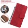 Case cover For Samsung Galaxy A51 Geometric Embossed Leather Phone Case(Red)