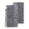 Case cover For Samsung Galaxy A51 Geometric Embossed Leather Phone Case(Grey)