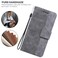 Case cover For Samsung Galaxy A51 Geometric Embossed Leather Phone Case(Grey)