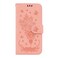 Case cover For Samsung Galaxy S10 Lite Butterfly Rose Embossed Leather Phone Case(Pink)