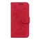 Case cover For Samsung Galaxy M30s / M21 Butterfly Rose Embossed Leather Phone Case(Red)