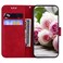 Case cover For Samsung Galaxy M30s / M21 Butterfly Rose Embossed Leather Phone Case(Red)