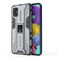 Case cover For Samsung Galaxy A51 Supersonic PC + TPU Shock-proof Phone Case with Holder(Grey)