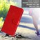 Case cover For Samsung Galaxy S10e Embossed Sunflower Leather Phone Case(Red)