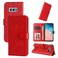 Case cover For Samsung Galaxy S10e Embossed Sunflower Leather Phone Case(Red)