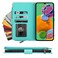 Case cover For Samsung Galaxy A90 5G Microfiber Zipper Horizontal Flip Leather Case(Green)