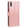 Case cover For Samsung Galaxy A50 Classic Wallet Flip Leather Phone Case(Pink)