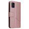 Case cover For Samsung Galaxy A31 GQUTROBE Right Angle Leather Phone Case(Rose Gold)