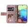 Case cover For Samsung Galaxy A31 GQUTROBE Right Angle Leather Phone Case(Rose Gold)