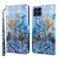 Case cover For Samsung Galaxy M33 3D Painting Pattern TPU + PU Leather Phone Case(Milky Way)