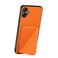 Case cover For Samsung Galaxy A51 5G Denior Imitation Calf Leather Back Phone Case with Holder(Orange)