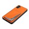 Case cover For Samsung Galaxy A51 5G Denior Imitation Calf Leather Back Phone Case with Holder(Orange)