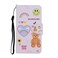 Case cover For Samsung Galaxy A71 Colored Drawing Pattern Horizontal Flip Leather Case with Holder &amp; Card Slots &amp; Wallet(Bear)