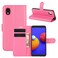 Case cover For Samsung Galaxy A01 Core / M01 Core Litchi Texture Horizontal Flip Protective Case with Holder &amp; Card Slots &amp; Wallet(Rose red)