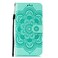 Case cover For Samsung Galaxy A01 Core Mandala Embossing Pattern Horizontal Flip PU Leather Case with Holder &amp; Card Slots &amp; Walle &amp; Lanyard(Green)