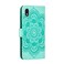 Case cover For Samsung Galaxy A01 Core Mandala Embossing Pattern Horizontal Flip PU Leather Case with Holder &amp; Card Slots &amp; Walle &amp; Lanyard(Green)