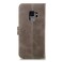 Case cover Leather Protective Case For Galaxy S9(Gray)