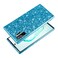 Case cover Plating Glittery Powder Shockproof TPU Case For Galaxy Note 10+(Silver)