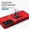 Case cover For Samsung Galay S21 Ultra 5G Pioneer Armor Heavy Duty PC + TPU Shockproof Case with Holder(Red)