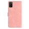 Case cover For Samsung Galaxy A02s EU Version Seven Butterflies Embossed Leather Phone Case(Pink)