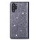 Case cove For Samsung Galaxy Note 10 Plus Ultrathin Glitter Magnetic Horizontal Flip Leather Case with Holder &amp; Card Slots(Gray)