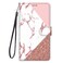 Case cove For Samsung Galaxy A5 2017 Coloured Drawing Cross Texture Horizontal Flip PU Leather Case with Holder &amp; Card Slots &amp; Wallet &amp; Lanyard(Stitching Pink Stone Pattern)