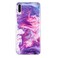 Case cove For Samsung Galaxy A50 IMD Marble Pattern TPU Phone Case(Red)