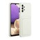Case cover For Samsung Galaxy A72 5G / 4G Card Slot Design Shockproof TPU Protective Case(White)