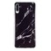 Case cover For Samsung Galaxy A70 IMD Marble Pattern TPU Phone Case(Black)