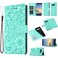 Case cover For Samsung Galaxy Note8 Skin Feel Embossed Sunflower Horizontal Flip Leather Case with Holder &amp; Card Slots &amp; Wallet &amp; Lanyard(Green)