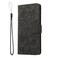 Case cover For Samsung Galaxy Note8 Skin Feel Embossed Sunflower Horizontal Flip Leather Case with Holder &amp; Card Slots &amp; Wallet &amp; Lanyard(Black)