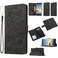 Case cover For Samsung Galaxy Note8 Skin Feel Embossed Sunflower Horizontal Flip Leather Case with Holder &amp; Card Slots &amp; Wallet &amp; Lanyard(Black)