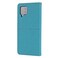 Case cover For Samsung Galaxy M32 Woven Texture Stitching Magnetic Horizontal Flip PU Leather Case with Holder &amp; Card Slots &amp; Wallet &amp; Lanyard(Blue)