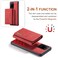 Case cover For Samsung Galaxy S20 Ultra DG.MING M1 Series 3-Fold Multi Card Wallet  Back Cover Shockproof Case with Holder Function(Red)