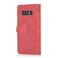 Case cover For Samsung Galaxy Note8 PU + TPU Horizontal Flip Leather Case with Holder &amp; Card Slot &amp; Wallet &amp; Lanyard(Wine Red)
