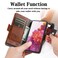 Case cover For Samsung Galaxy S20 FE CaseNeo Splicing Dual Magnetic Buckle Leather Case with Holder &amp; Card Slots &amp; Wallet(Brown)