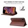Case cover For Samsung Galaxy Xcover Pro Magnetic Closure Leather Phone Case(Brown)