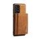 Case cover For Samsung Galaxy A73 5G DG.MING M1 Series 3-Fold Multi Card Wallet  Phone Case(Brown)