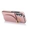 Case Cover For Samsung Galaxy A14 4G / 5G YM007 Ring Holder Card Bag Skin Feel Phone Case(Rose Gold)