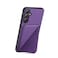 Case Cover For Samsung Galaxy A35 5G D04 Calf Texture Dual Card Slot Holder Phone Case(Purple)