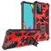 Case Cover For Samsung Galaxy A32 4G Shockproof TPU + PC Magnetic Protective Case with Holder(Red)