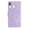 Case Cover For Samsung Galaxy A20e Flower Butterfly Embossing Pattern Leather Phone Case(Purple)