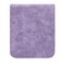 Case Cover For Samsung Galaxy Z Flip6 Business Solid Color Magnetic RFID Anti-theft Phone Case(Purple)