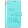 Case Cover For Samsung Galaxy Xcover 7 Cute Cats RFID Leather Phone Case(Green)