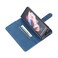 Case Cover For Samsung Galaxy Z Fold3 5G AZNS Dream II Skin Feel PU+TPU Horizontal Flip PU Phone Case(Blue)