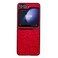 Case Cover For Samsung Galaxy Z Flip6 Impression Flower Pattern Protective Phone Case(Red)