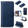 Case Cover Leather Protective Case For Galaxy S10e(Blue)
