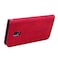 Case Cover For Samsung Galaxy J5 / J530 (EU) Frosted Business Magnetic Horizontal Flip PU Leather Case with Holder &amp; Card Slot &amp; Lanyard(Red)