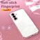 Case Cover For Samsung Galaxy A36 Transparent Plating Fine Hole Phone Case(Purple)