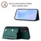 Case Cover For Samsung Galaxy A05s 4G Skin Feel Four Card Slots Phone Case with Wrist Strap(Green)